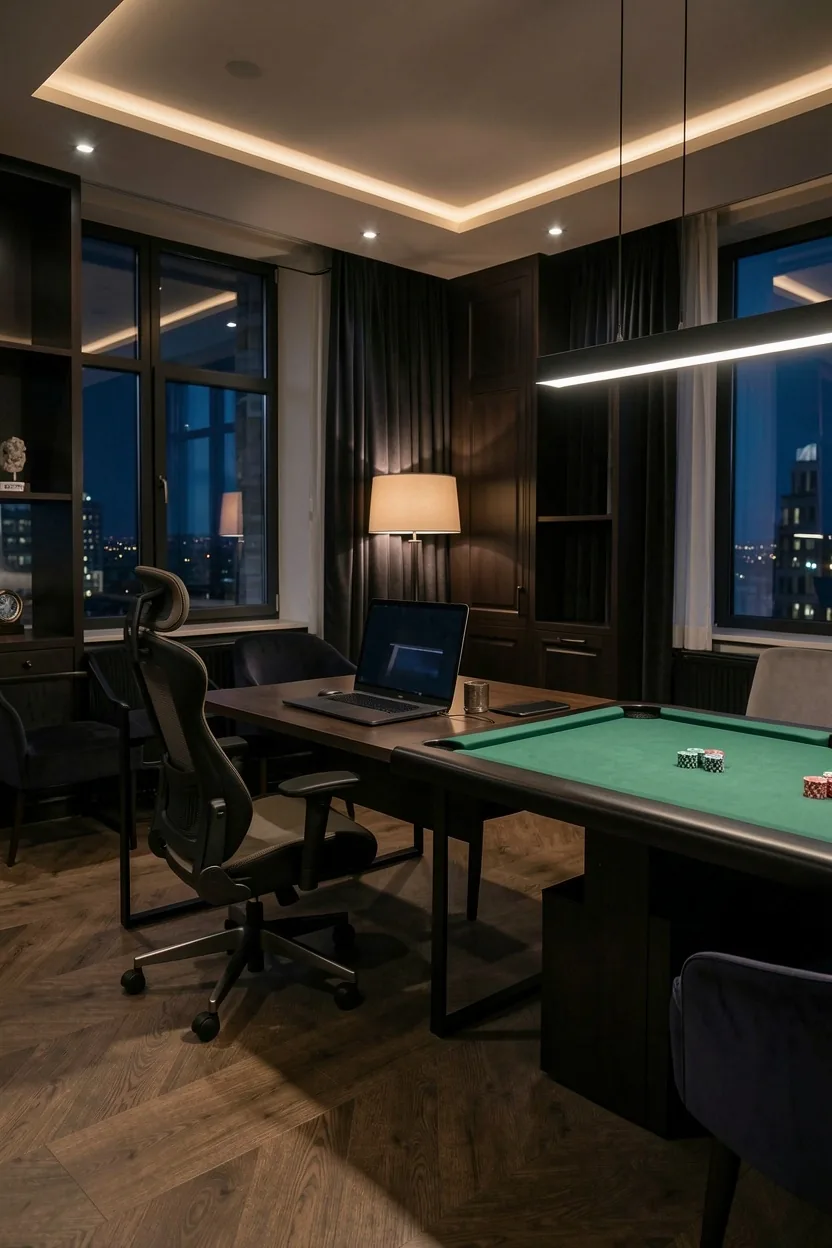 Interior of the Grand Circles club in Brisbane