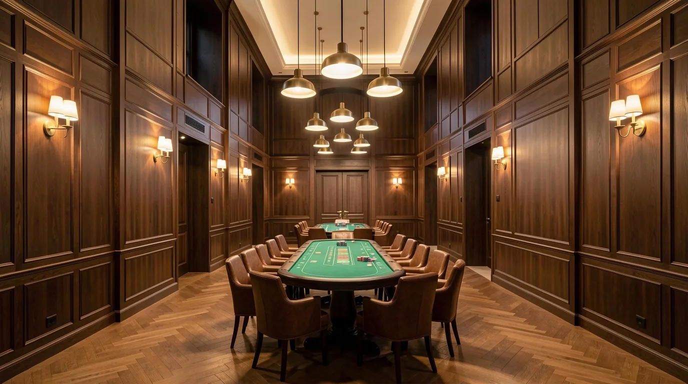 Interior of the Grand Circles club in Brisbane